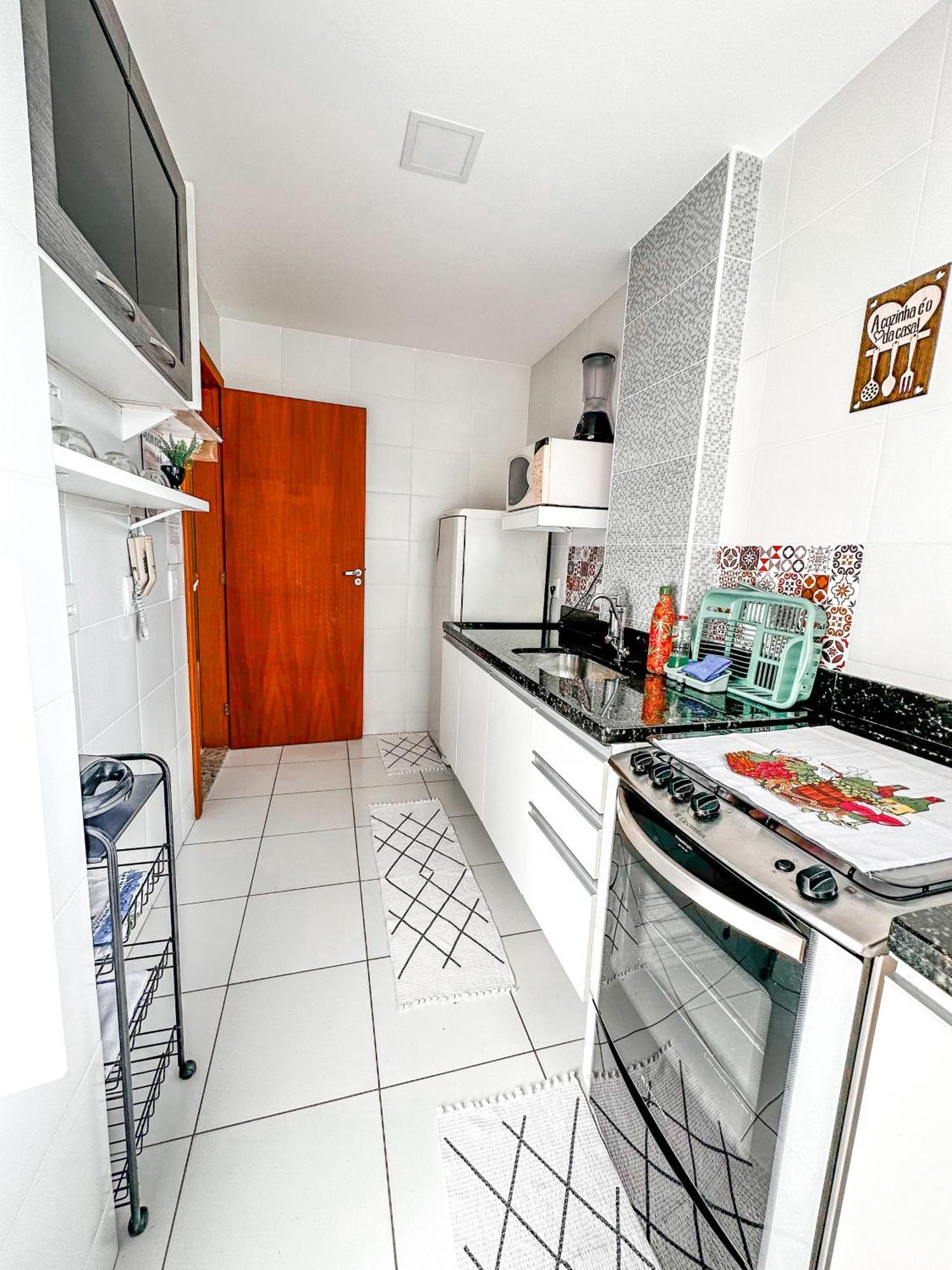 גוארפארי Apt Na Praia Do Morro,2 Quadras Do Mar,Com Garagem מראה חיצוני תמונה