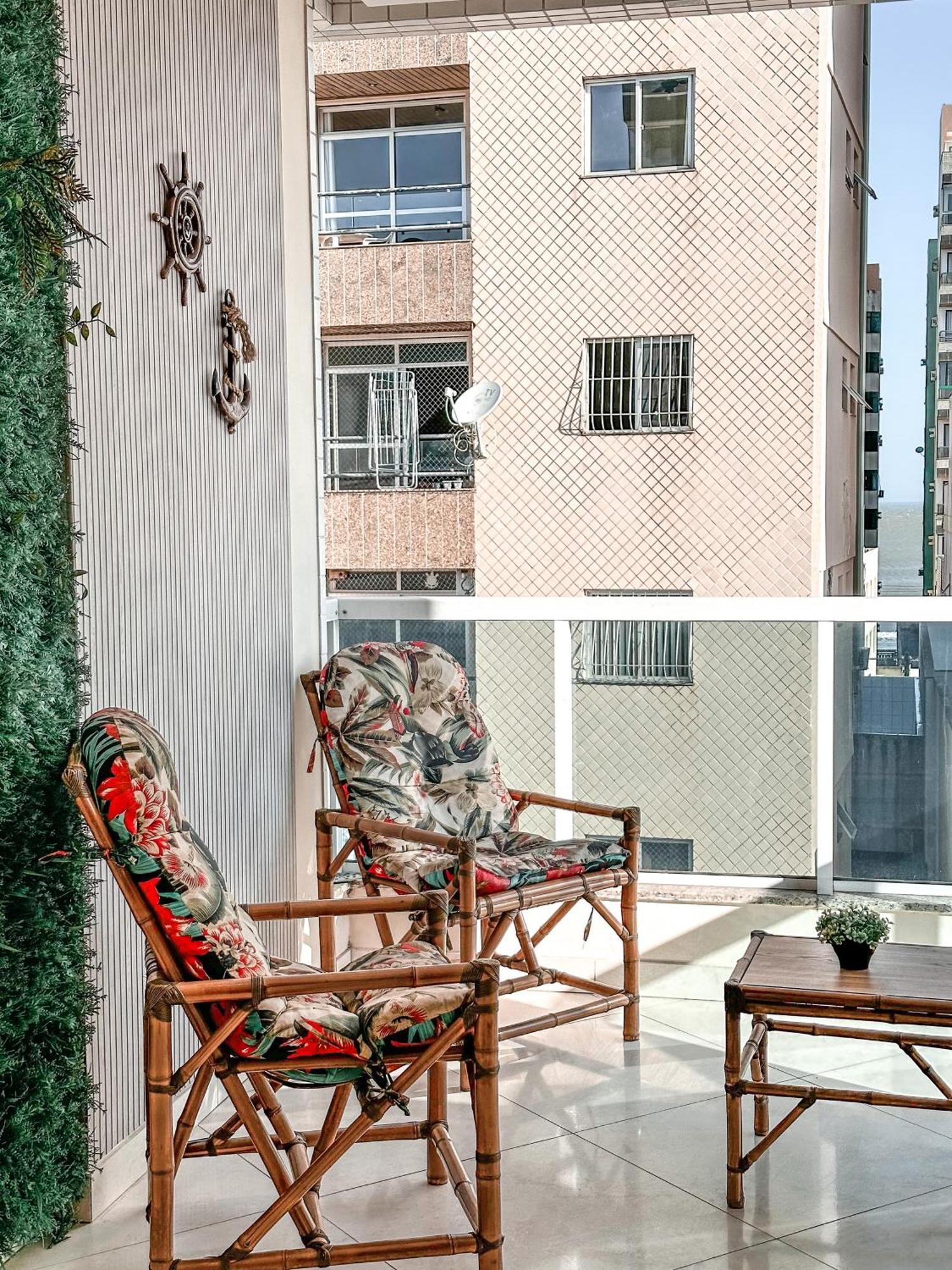 גוארפארי Apt Na Praia Do Morro,2 Quadras Do Mar,Com Garagem מראה חיצוני תמונה